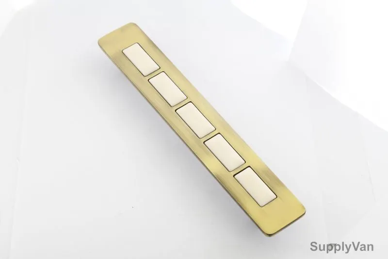 Cupboard Handle, SAF-119, Brass Material, Gold Colour
