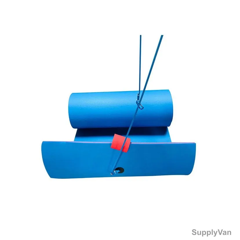 Aerofun Floating Water Mat, 10015962, 4 Mtrs Length x 1.2 Mtrs Width, Blue/Red — image 1