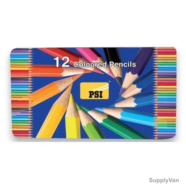 PSI Color Pencil, PSCPA8885-12, Multicolor, 12 Pcs/Box — image 1