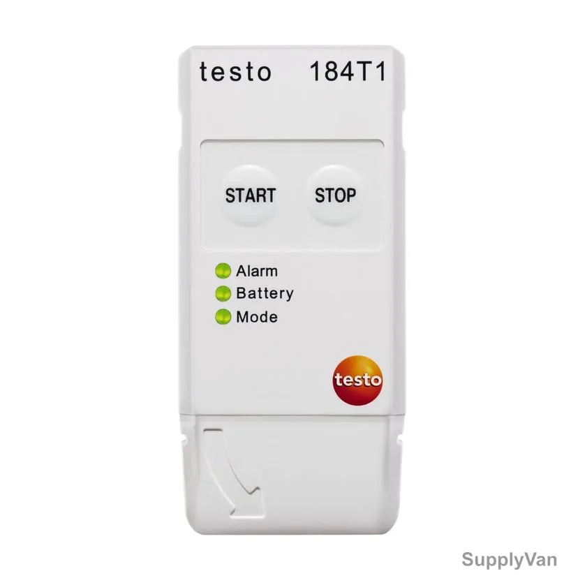 Testo Temperature Data Logger, 184-T1, 1-Channel, -35 to +70 Deg.C — image 1