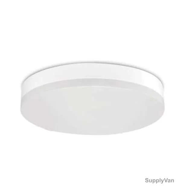 Ecolit LED Ceiling Light, EL3131C, Versa R, 100-240VAC, 18W, 6500K