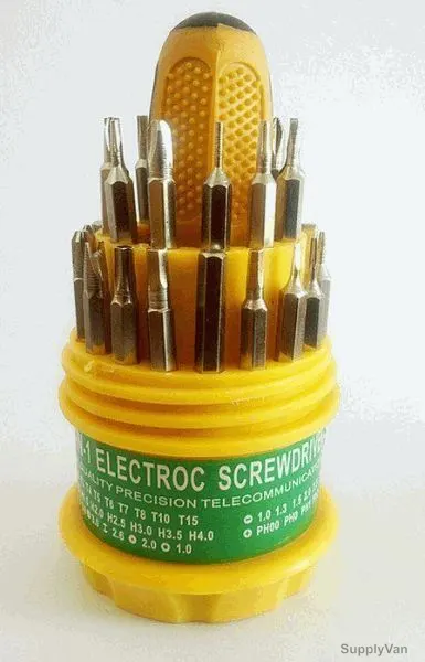 Impacter 31-In-1 Screwdriver Bit Set, 6036, 31Pcs