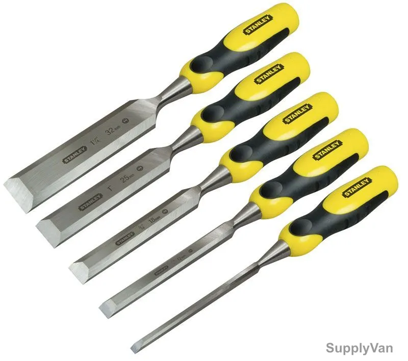 Stanley Dynagrip Chisel Set, 2-16-885, 5 Pcs/Set