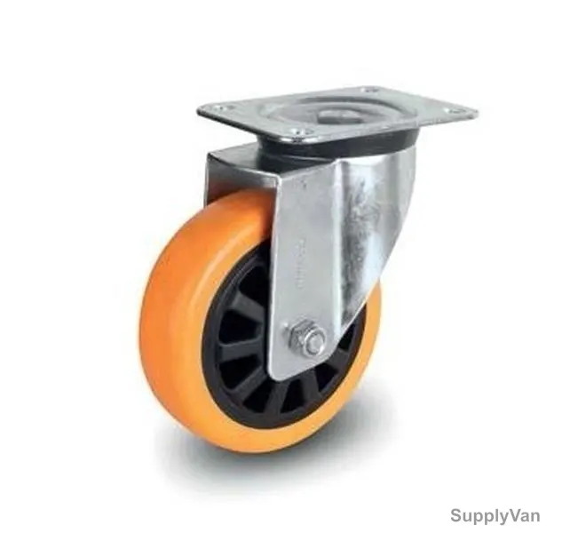 NSF Germany Swivel Plate Caster, 46150, Medium Duty, 15CM, 300KG