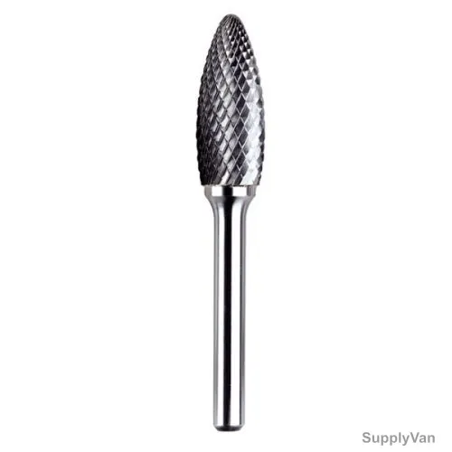 Alam-Tech Carbide Burr, H082006, 64 x 8MM, Silver — image 1