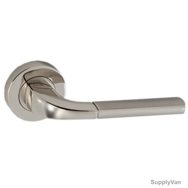 Doganlar Door Handle, Berat, Zinc, Satin Nickel