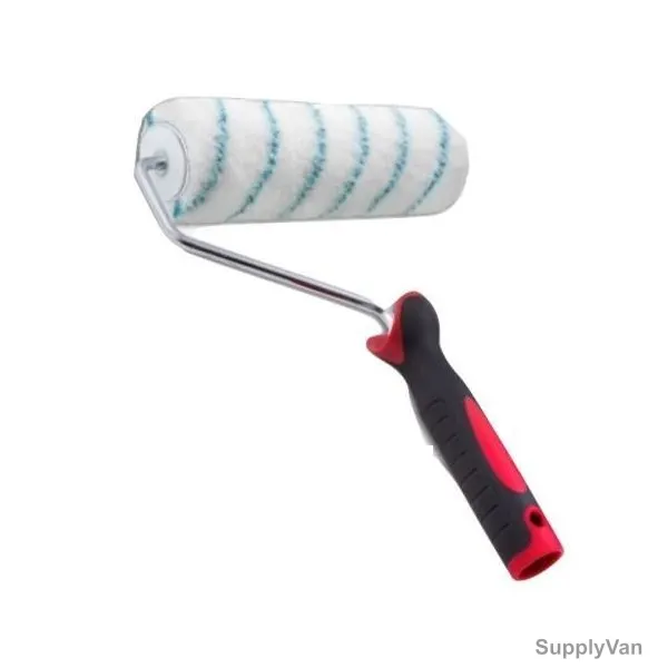 Beorol Paint Roller Frame And Cover, SETBCAE2345, Azzuro Epoxy, White and Blue