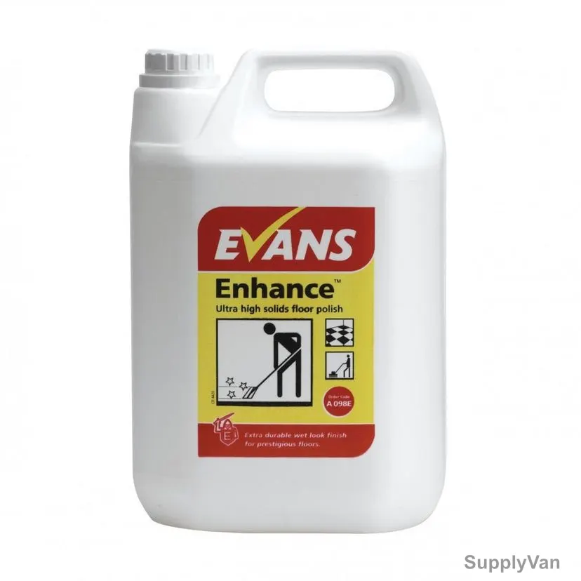 Evans Ultra High Solids Floor Polish, 5 Ltrs, 2 Pcs/Pack