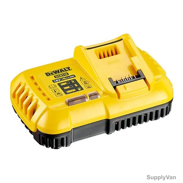 Dewalt Single Port XR Battery Charger, DCB118-GB, 18V, 8A