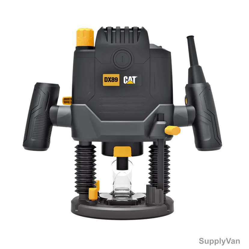 Caterpillar Plunge Router, DX89, 2100W, 6-12MM Collet Size — image 1