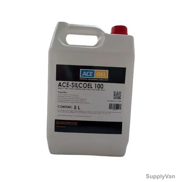 Ace Oel Food Grade Non Toxic Silicone Oil, ACE-SILCOEL-100, 5 Ltrs