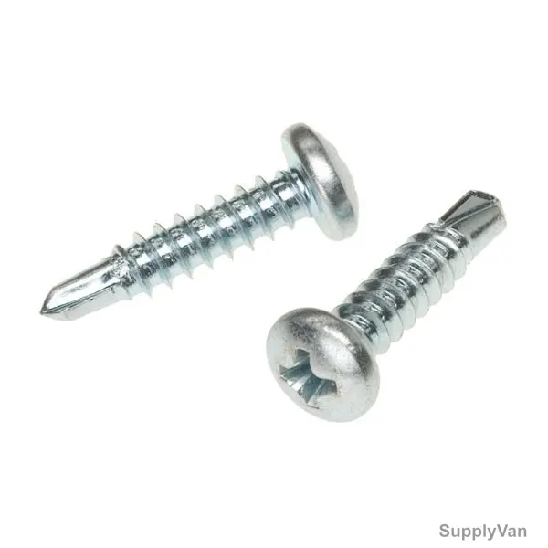 Patta Self Drilling Screw, SDSPANZNC, Zinc Plated, M6 x 3/4 Inch, PK1000