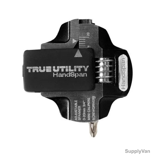 True Utility Multi Tool HandSpan, TU-203, Black