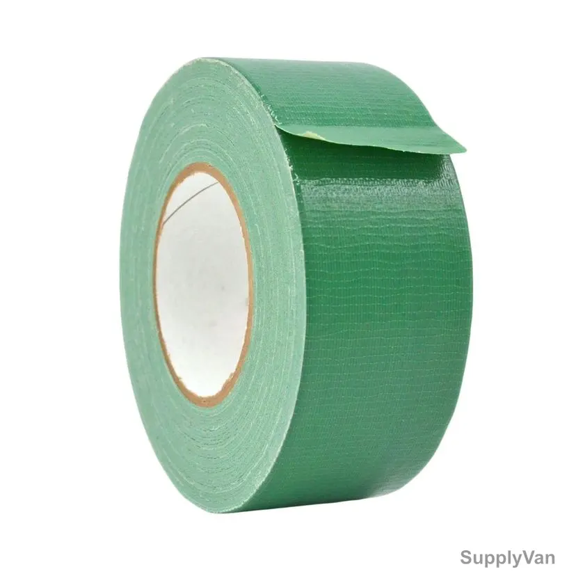 Binding Tape, 48MM x 50 Yards, Green, 12 Rolls/Pack