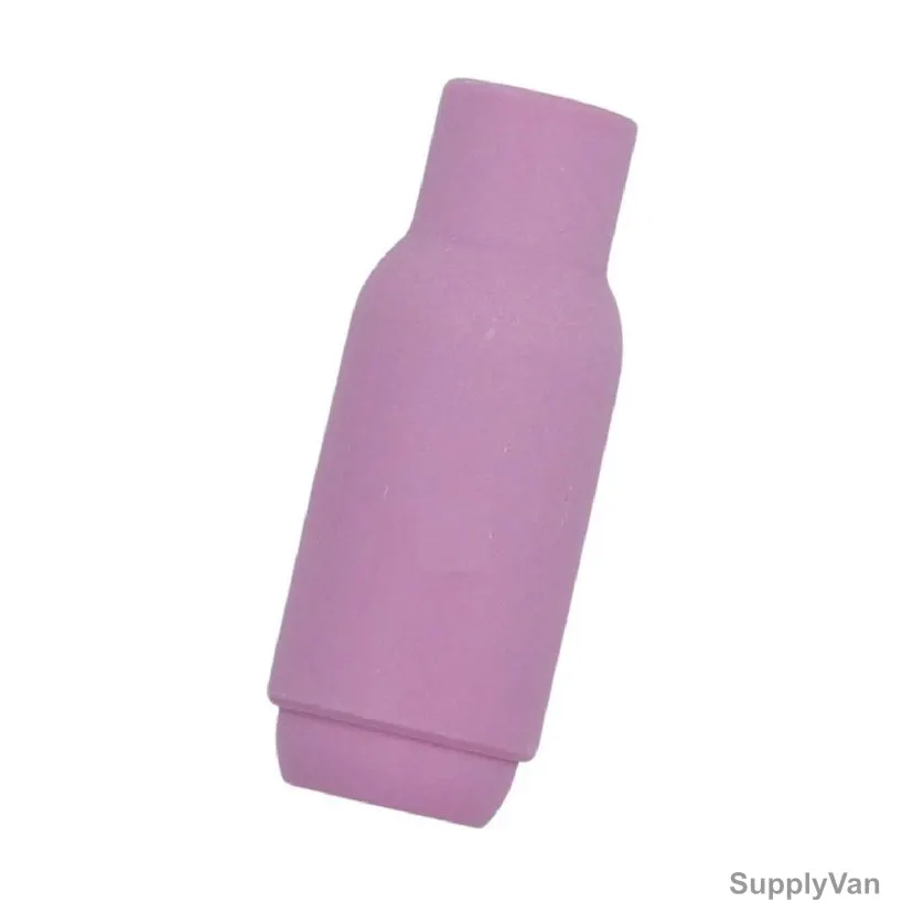 Rns Welding Torch Nozzle Cup, Ceramic, Size6, 10MM Inner Dia x 47MM Length, 10 Pcs/Pack — image 1