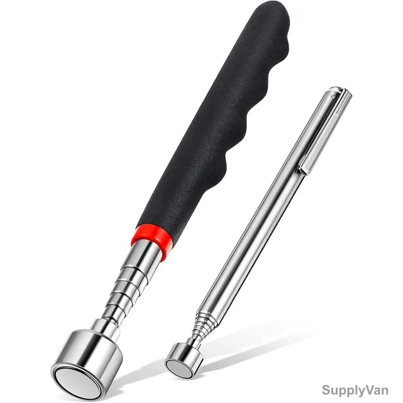 Delfino Telescoping Magnetic Pickup Tool With 3 Lbs Magnet Stick Gadget, 20 Lbs Weight Capacity — image 1