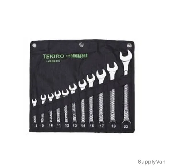 Tekiro Combination Wrench Set, W-C11SA, 11PCS