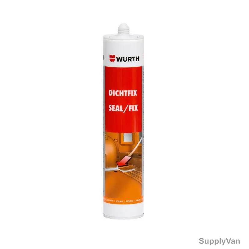 Wurth MS Polymer Sealant Spray, 0893226, Dichtfix, 310ML, Black