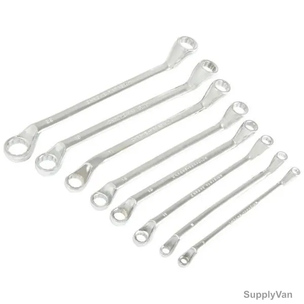 Robustline Ring Spanner Set, 8 Pcs/Set