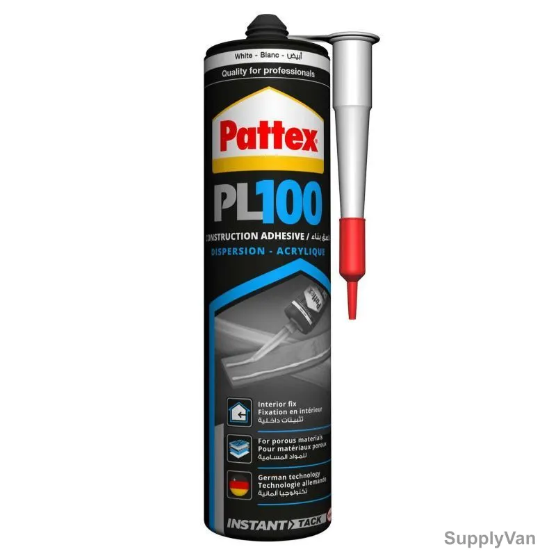 Pattex Construction Adhesive, PL-100, 380 GM
