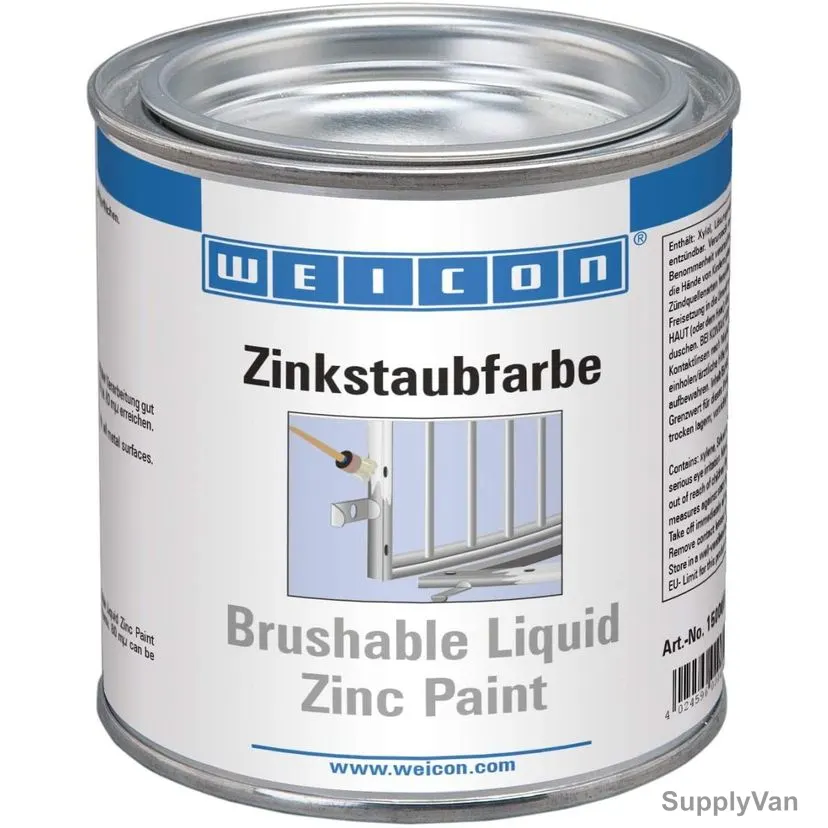 Weicon Brushable Liquid Zinc Paint, 15000375, 375ml — image 1