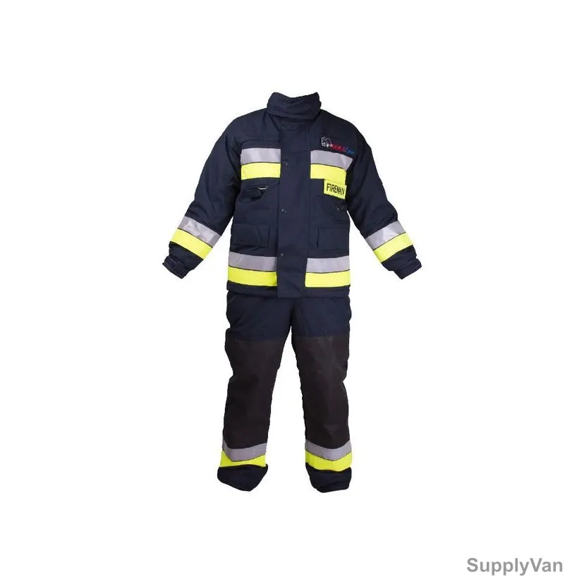 Naffco Fire Fighting Suit, BDUS 1-6 Nomex IIIA, Nomex, Free Size