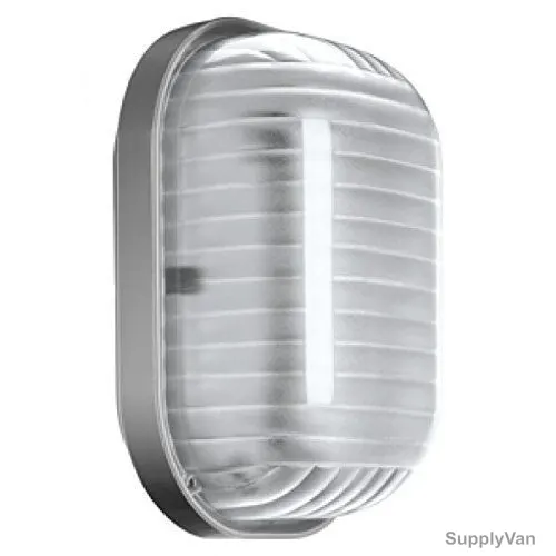 Gewiss Outdoor Wall Lamp, GW80613, IP55, 26W, Light Grey