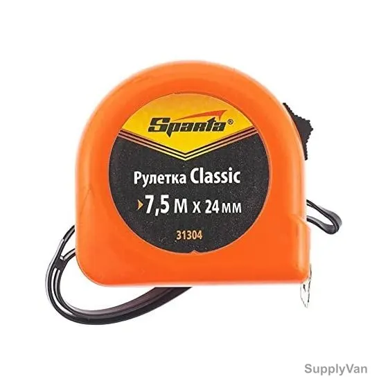 Sparta Classic Measuring Tape, 31304, Plastic/Stainless Steel, 7.5 Mtrs x 24MM — image 1