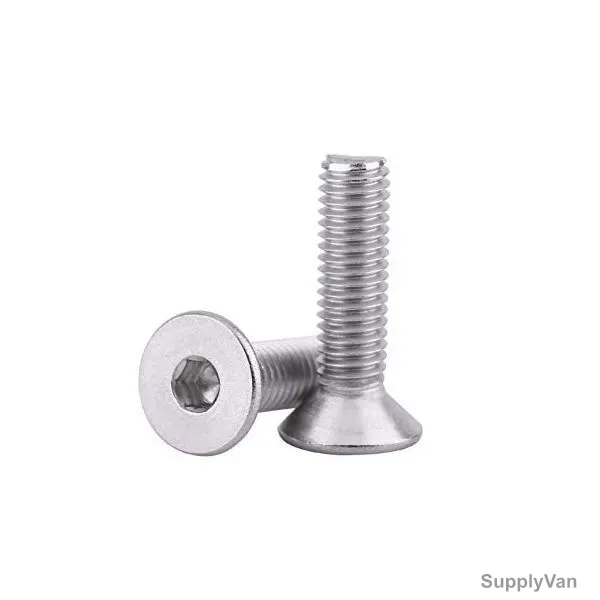 Extrusion Flat Head Bolt, Stainless Steel, M10 x 20MM, PK10