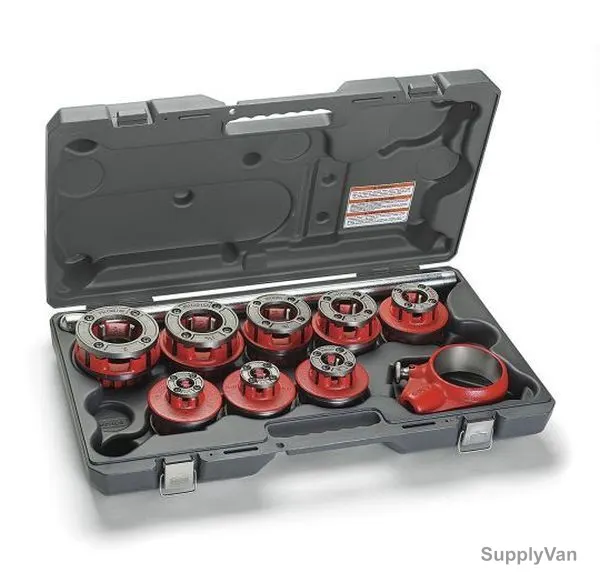 Ridgid Threader Set, 36475, NPT, 1/2 Inch-2 Inch