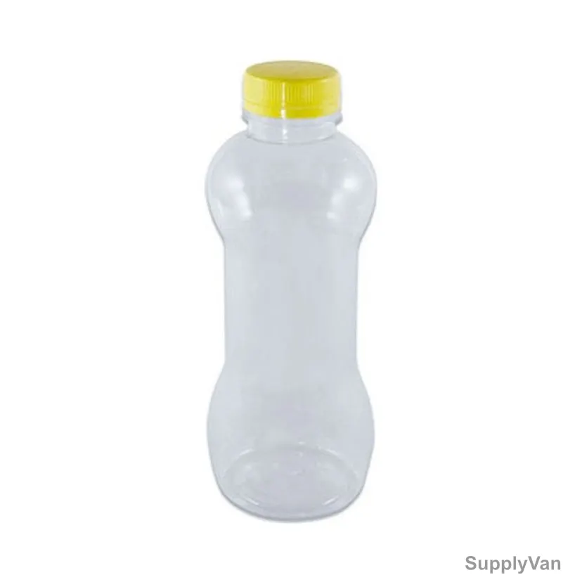 Snh Juice Bottle With Lid, 050CJB330P3, Plastic, 330ML, Clear, 6 Pcs/Pack — image 1