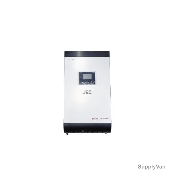 JEC Solar Inverter, CC-877CS, 5KW, 10000VA, Silver and Black