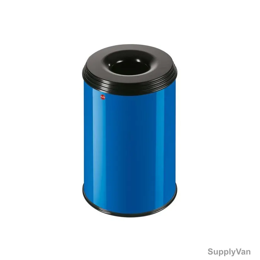 Hailo Waste Bin, HLO-0930-322, ProfiLine Safe L, 30 Litres, Gentian Blue