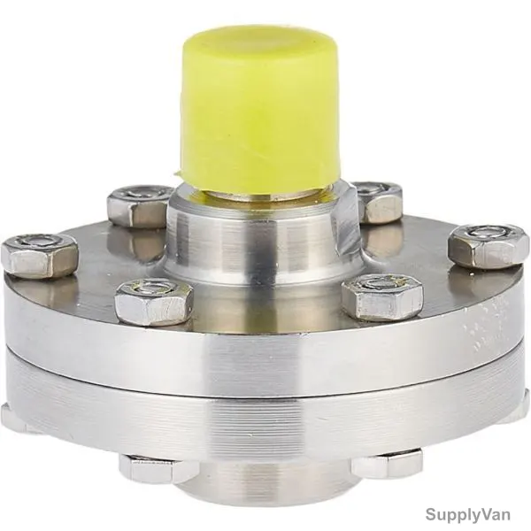 PI Control Diaphragm Seal, 1/4 Inch Female x 1/2 Inch Male