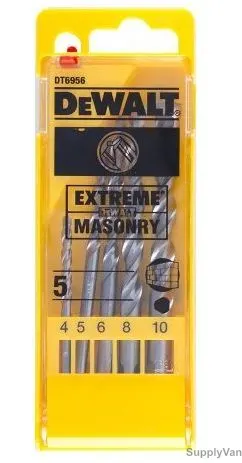 Dewalt Extreme Masonry Drill Bit Set, DT6956-QZ, 5PCS