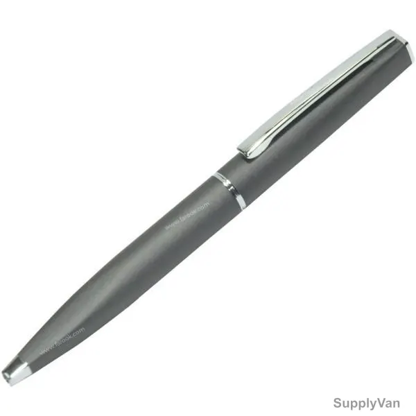 FIS Ballpoint Pen, FSBP-61BK, 0.7MM, Grey Body, Black Ink