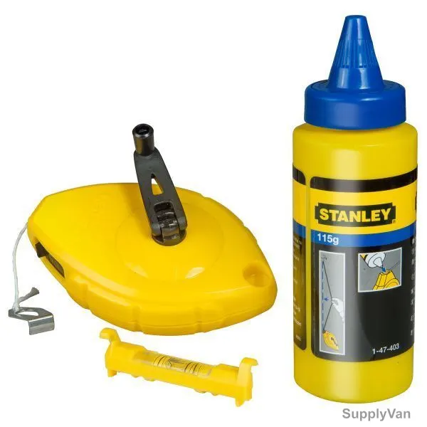 Stanley Chalk Line Reel, 0-47-443, 30 Mtrs