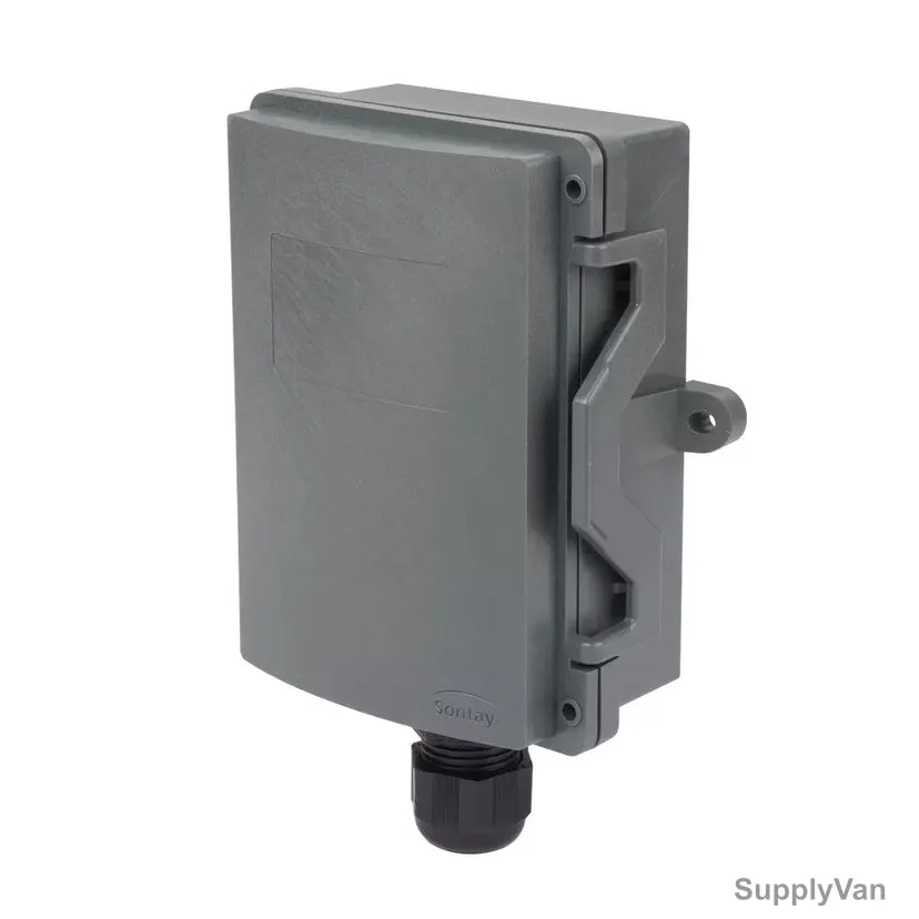 Sontay Multi-Range Air Differential Pressure Sensor, PA-DPT-01, 24VAC, IP65, 1.5%, 500Pa Pressure Range