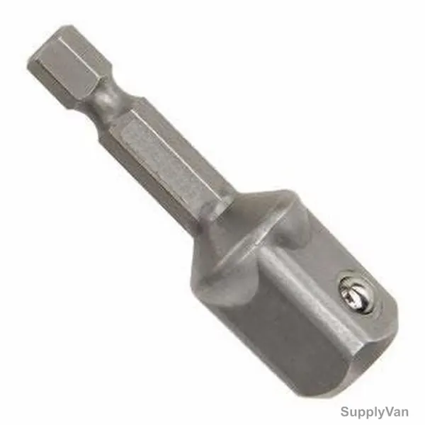 Makita Socket Adapter, P-51845, 1/4x1/2 Inch