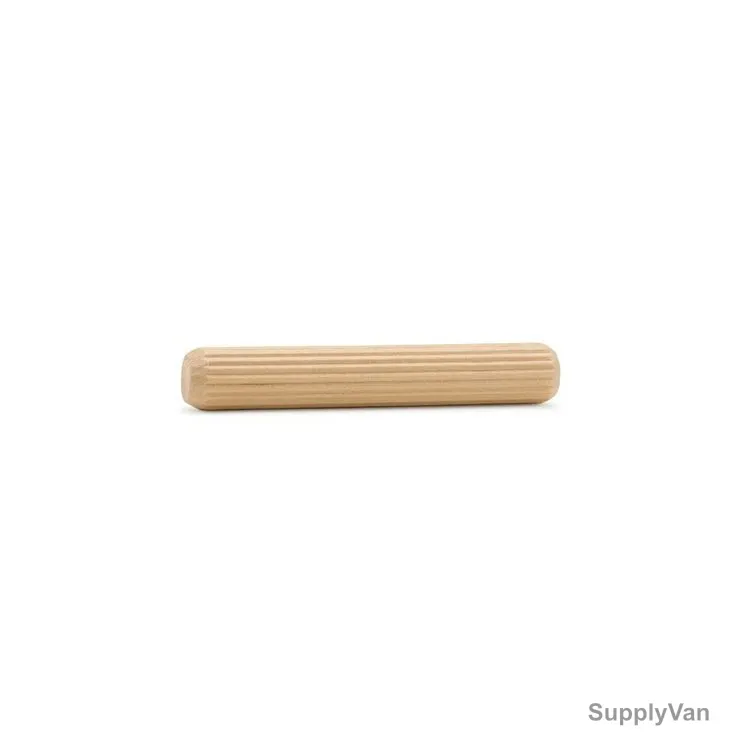 Ultimate Dowel Pin, Wood, 30MM Length x 6MM Dia., Beige