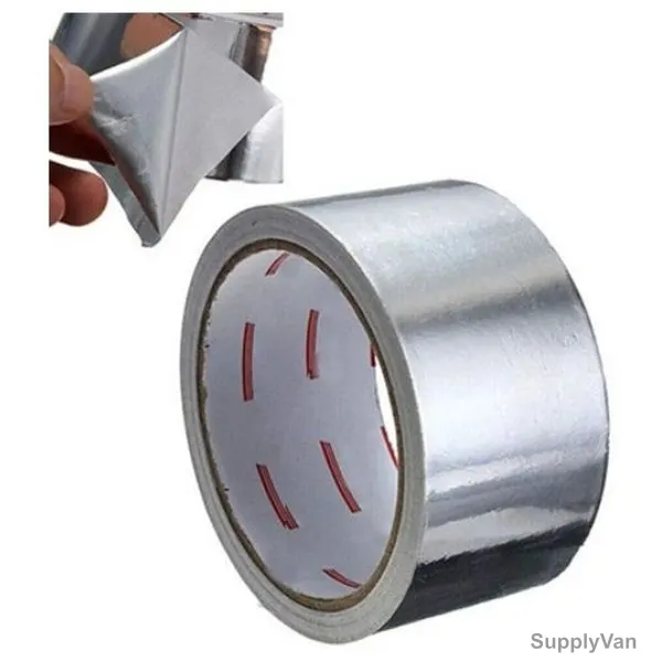Aluminium Foil Tape, 2 Inch x 25 Yards, 24 Pcs/Pack