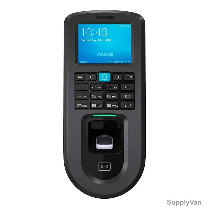 Anviz Fingerprint RFID Keypad Access Control, VF30 Pro, 1GHz, Black — image 1