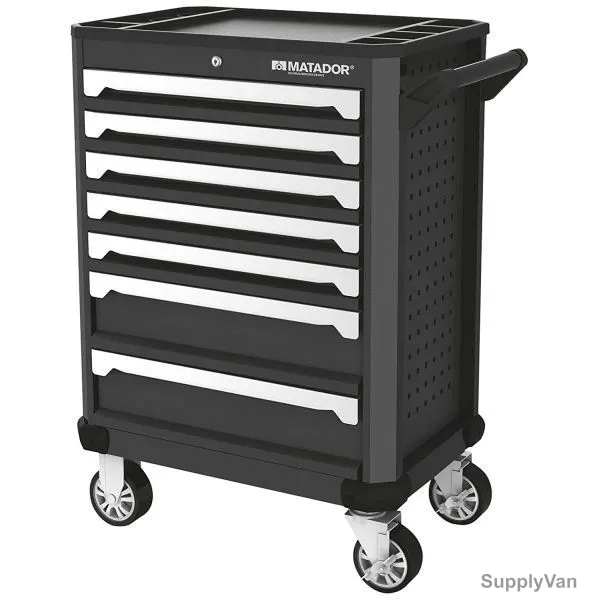 Matador Workshop Trolley, 8163-0020, Ratio, 7 Drawers