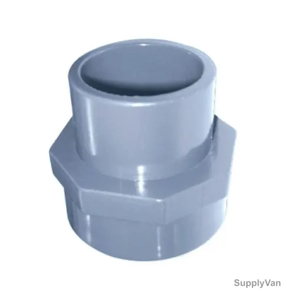 Atlas Slip Socket, FSL20X0-5, UPVC, BSP, 20MMx1/2 Inch Female