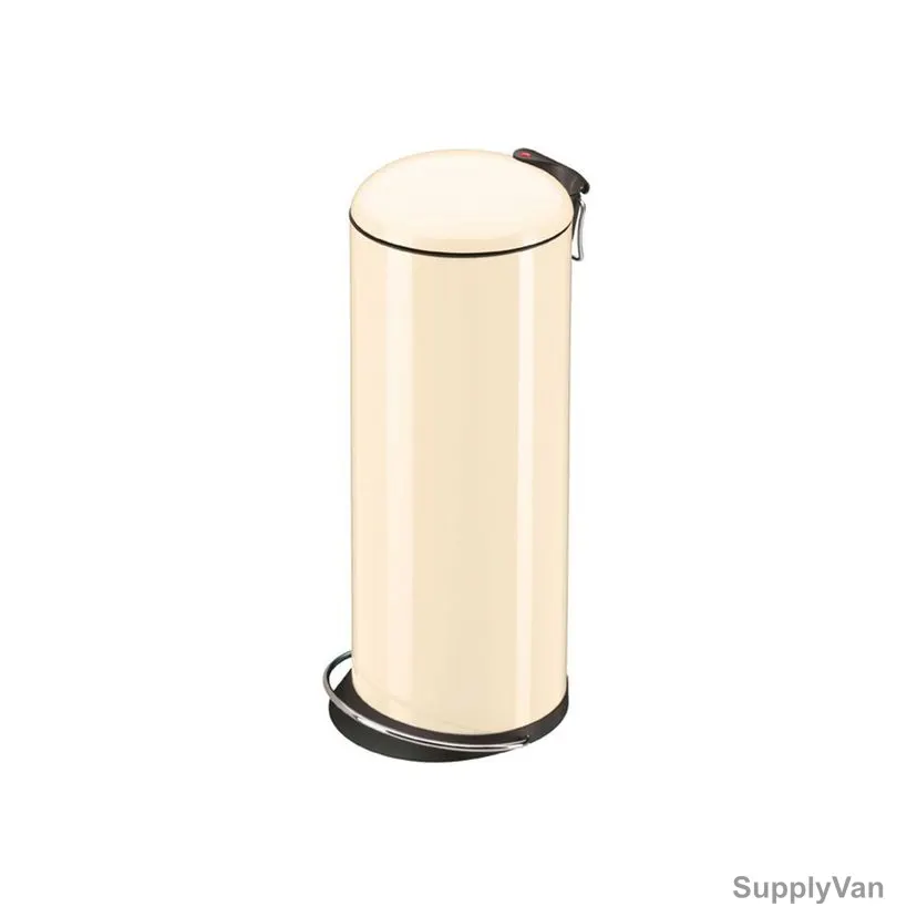 Hailo Pedal Waste Bin, HLO-0523-819, TopDesign L, 24 Litres, Vanilla