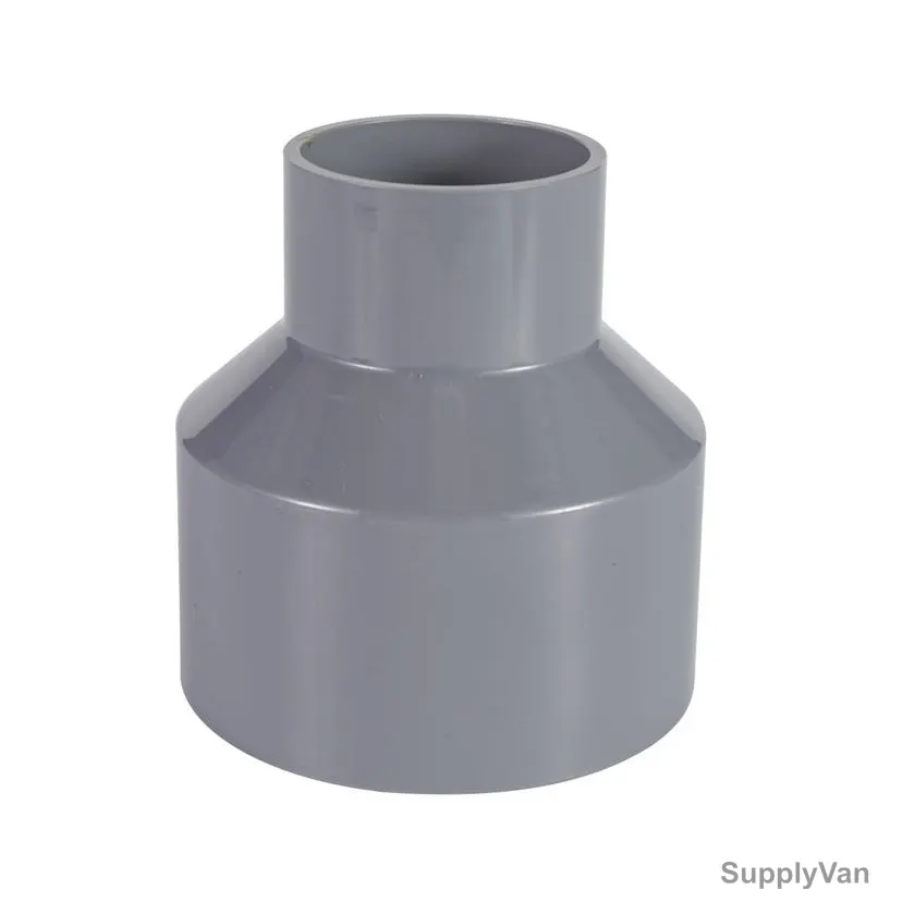 Georg Fischer High Pressure Reducer Bush, PVC, 1 x 1/2 Inch Dia