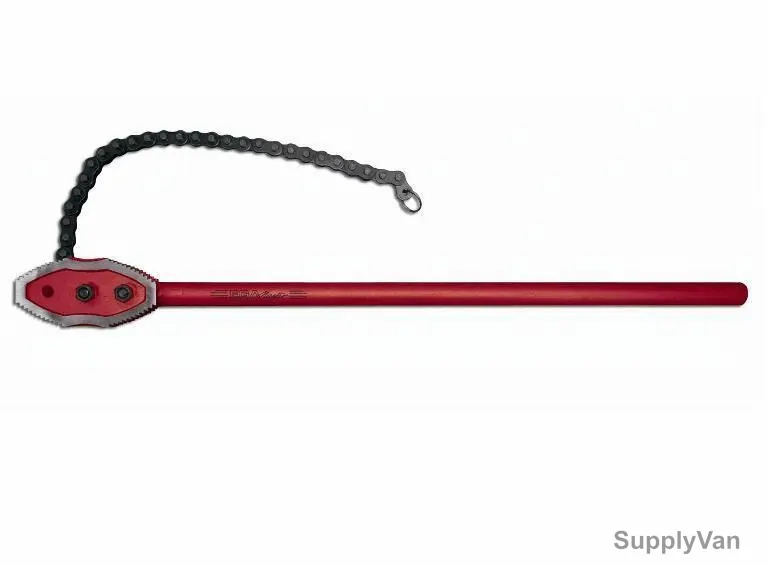 Ega Master Reversible Chain Pipe Wrench, 61038, 8 Inch