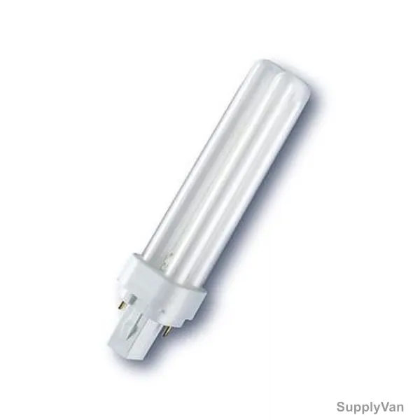 Osram Fluorescent Lamp, Dulux D, 18W, 6500K, Cool Daylight