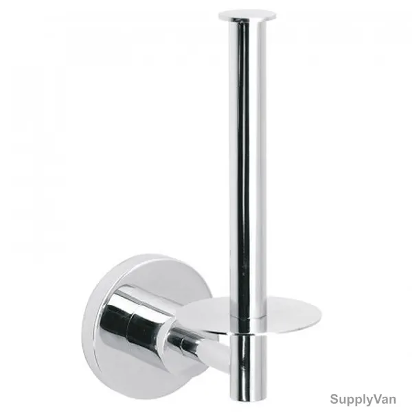 Vado Toilet Paper Holder, Elements, Wall Mounted, Chrome, Silver
