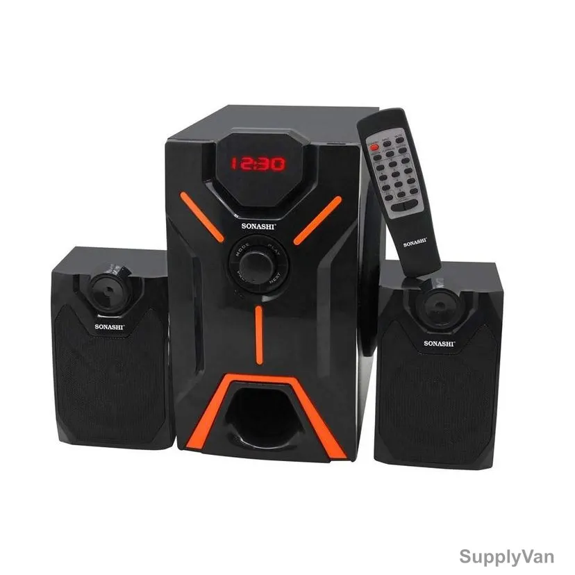 Sonashi Multimedia Bluetooth Speaker, SHS-2101USRB, 2.1 Channel — image 1